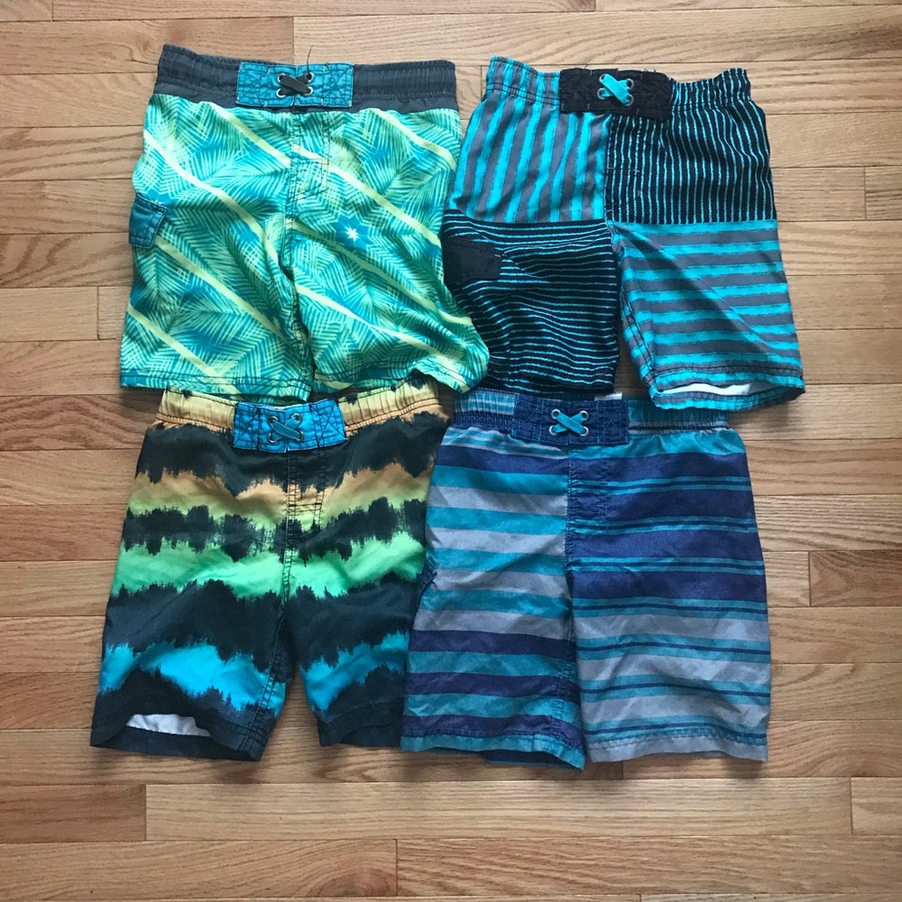 Boys swimsuits (bundle of 4)